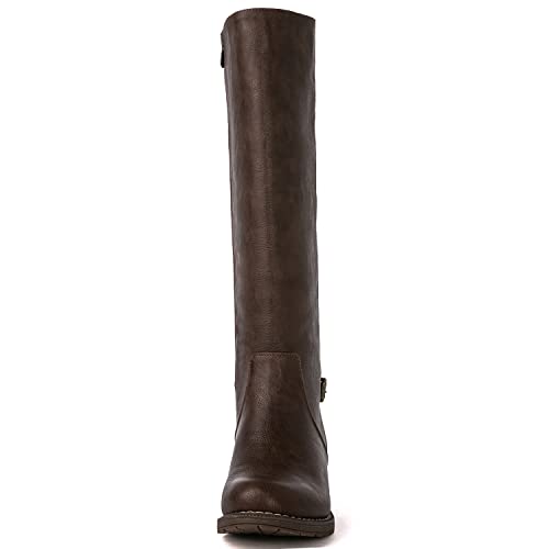 Women's Quilted Knee High Fashion Boots Strappy Boots For Women