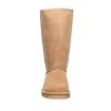 Women's Elle Tall Iced Coffee Size 7 | Women's Classic Suede Pull On Comfortable Winter Boot