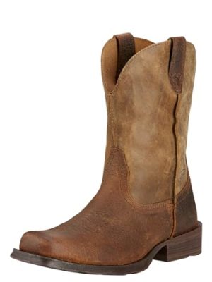 Rambler Recon Western Boots - Men??s Square Toe Work Boot