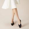 316e986WCKL.jpg Flats for Women Pointed Toe Knit Ballet Comfortable Dressy Washable Flat Shoes