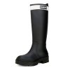 Rain Boots for Women, Waterproof Rubber Garden Boots Durable Slip Resistant Muck Boots,Tall Water Fishing Shoes Comfort Knee