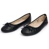 Women??s Aster Ballet Flats | Patent Leather Slip-On Shoes | Quilted Pillow Stitch | Rounded Toe | Everyday Comfortable Fashion