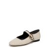 31Q3hmKoPzL.jpg Women's Michaela Stud Mary Jane Flat