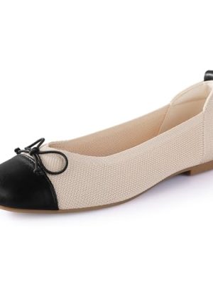 Ballet Flats Shoes for Women, Round Toe Casual Comfortable Flats for Women Dressy and Daily Work