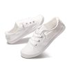 Women's Slip On Canvas Sneaker Low Top Casual Walking Shoes Classic Comfort Flat Fashion Sneakers