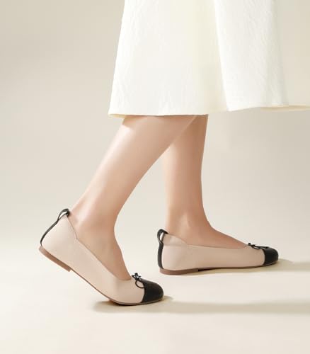 Ballet Flats Shoes for Women, Round Toe Casual Comfortable Flats for Women Dressy and Daily Work