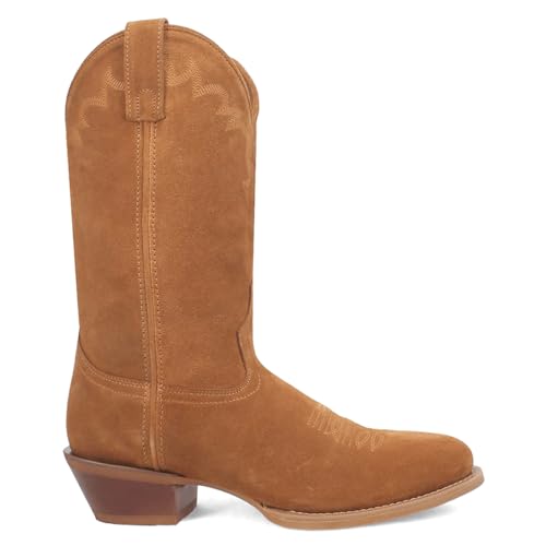 31ZuPEktQmL.jpg Honey Larkin 12 inch Leather Men's Western R Medium Round Toe Boot 62121-LAR