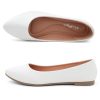 Pointed Toe Flats for Women ?C Slip-On Dressy Ballet Flats with Memory Foam | Lightweight Comfortable Business Casual Shoes for