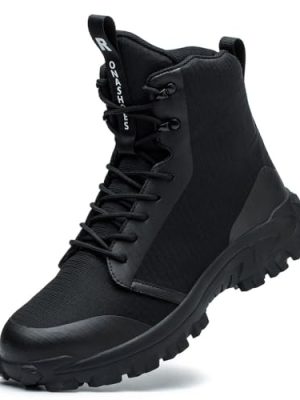Safety Boots Work Boots Steel Toe Cap Boots Safety Shoes Steel Toe Shoes Safety Trainers Work Shoes Lightweight Comfortable Non