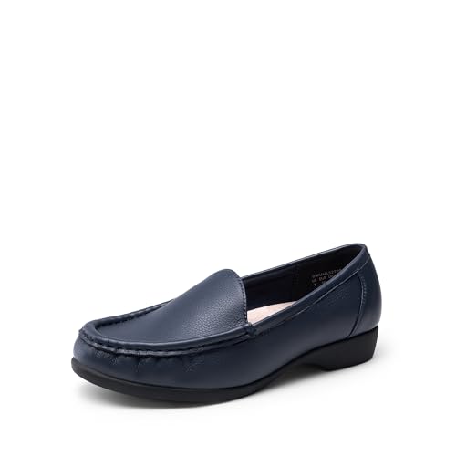 Women's Loafers Slip On Casual Comfortable Lightweight Business Work Office Flat Shoes with Arch Support
