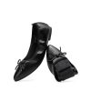 31o9JiNsdPL.jpg Women's Foldable Flats Shoes Pointed Toe Ballet Flats Bowknot Comfort Slip on Dress Shoes