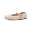 31ov8RZ34HL.jpg Knit Flats for Women Square Toe Flats Casual Ballet Flats with Ankle Strap,Mary Jane Shoes Women Comfortable for Dressy Office