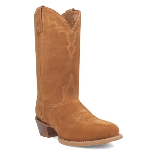 31pSKxN9nLL.jpg Honey Larkin 12 inch Leather Men's Western R Medium Round Toe Boot 62121-LAR