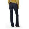 Women's Size Modern Bootcut Jeans Mid-Rise Stretch Denim (Also Available in Plus)