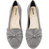 41-0qRENvL.jpg Women's Ballet Flats, Comfortable Round Toe Slip On Flat Shoes Classic Suede Office Dress Shoes for Work