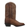51110 Maddie Black Leather R Toe Womens Western Cowboy Boots