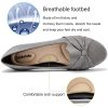 41E70jmBghL.jpg Women's Ballet Flats, Comfortable Round Toe Slip On Flat Shoes Classic Suede Office Dress Shoes for Work
