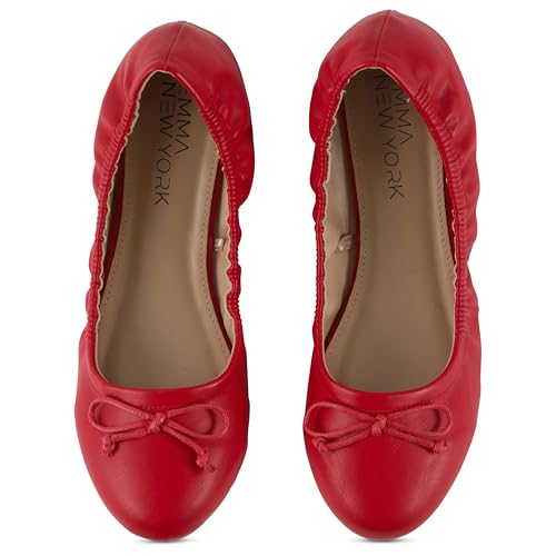 41ORLcc7HL.jpg Women's Flats Round Toe Comfort Elastic Flats for Women