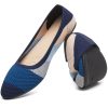 Women??s Ballet Flat Flats Shoes Comfortable Mesh Pointed Toe Slip On Dress Shoes