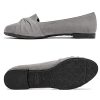 41Xz5p25pL.jpg Women's Ballet Flats, Comfortable Round Toe Slip On Flat Shoes Classic Suede Office Dress Shoes for Work