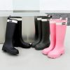 Rain Boots for Women, Waterproof Rubber Garden Boots Durable Slip Resistant Muck Boots,Tall Water Fishing Shoes Comfort Knee