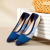 Women??s Ballet Flat Flats Shoes Comfortable Mesh Pointed Toe Slip On Dress Shoes