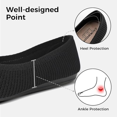 Women's Ballet Flats Comfortable Dressy Walking Dress Casual Shoes