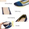 Women??s Ballet Flat Flats Shoes Comfortable Mesh Pointed Toe Slip On Dress Shoes