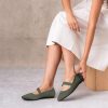 Women's Flats Shoes Pointed Toe Knit Washable Ballet Comfortable Dressy Mary Jane Flat