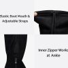 Women??s Thigh High Over The Knee Boots Suede Fashion Long 3.5 Inch Heel Boots with Zipper
