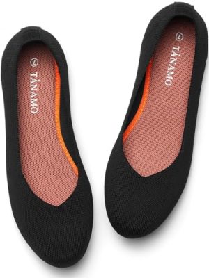 Mary Jane Shoes Flats for Women Round Toe Shoes Ballet Flats Comfortable Dressy Adjustable Straps Casual Office Work Wedding