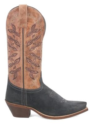 Honey/Red Kama Women's Leather Boots 20005