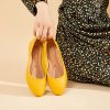 51ElTy0A2sL.jpg Women's Flats Shoes Ballet Flats Dress Shoes Comfortable PU Leather Slip on Shoes for Women