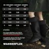 Wasserflux Women??s Mid-Calf Rain Boots ?C Waterproof Foldable Rubber Boots with Adjustable Cuff, Anti-Slip Sole, Lightweight for