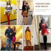 Women??s Thigh High Over The Knee Boots Suede Fashion Long 3.5 Inch Heel Boots with Zipper