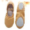 51fbZjQ3p8L.jpg 1 Pair Leather Slippers for Men Ballet Dance Shoes Pumps Children Ballet Shoes Leather Flats Shoes for Women Flats Slippers for