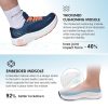Wide Toe Box Shoes for Men Arch Support Shoes Wide Width Sneakers for Running Walking Athletic Tennis Orthopedic Plantar
