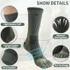51o7u80jrkL.jpg Merino Wool Toe Socks For Hiking Men&Women Thermal Winter Warm Boot Work Cushion Five Finger Socks 3 Pairs