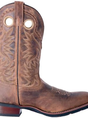 Dan Post Tan Kane Broad Square Toe Mens Western Boots 7812