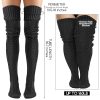 51xe60RXtWL.jpg Women's Cable Knitted Boot Socks Extra Long Thigh High Winter Stockings Over Knee Leg Warmers
