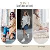 3 Pairs Slouch Socks for Women, Long Slouchy Scrunch Socks, Knit Chunky Boot Sock