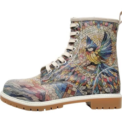 Long Boots for Women ?C Vegan Leather and Unique Design Womens Winter Boots, Comfortable and Stylish Womens Boots